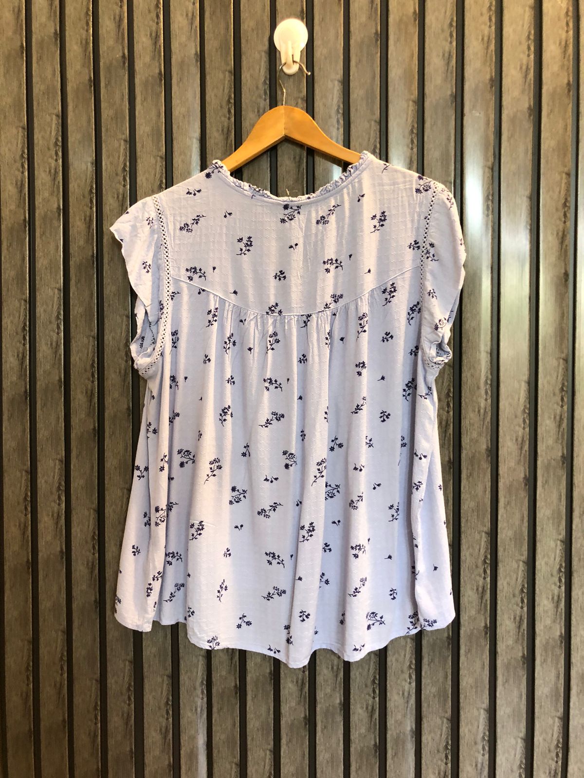 Chest 20  Lenght 23  Fabric linen Stylish Casual Western Top for Women