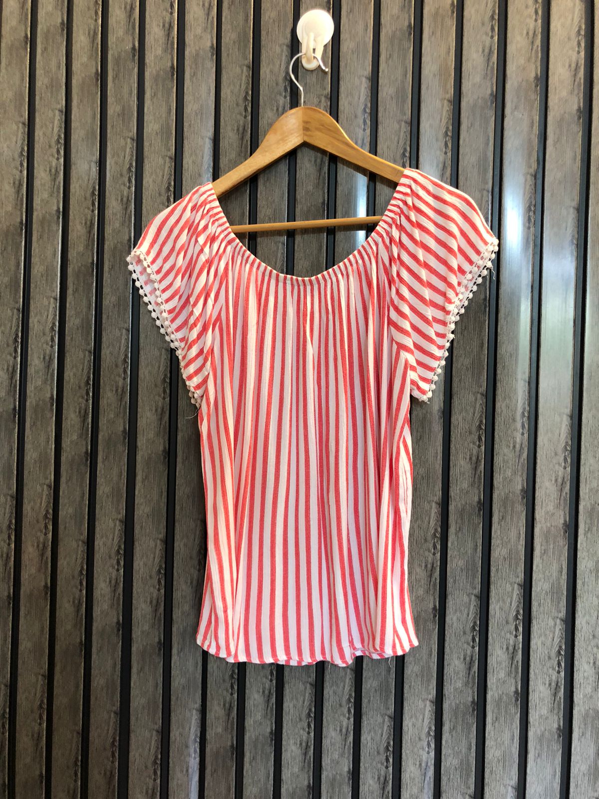 Chest 20  Lenght 19  Fabric cotton Premium Women's Western Wear Half Sleeve Top