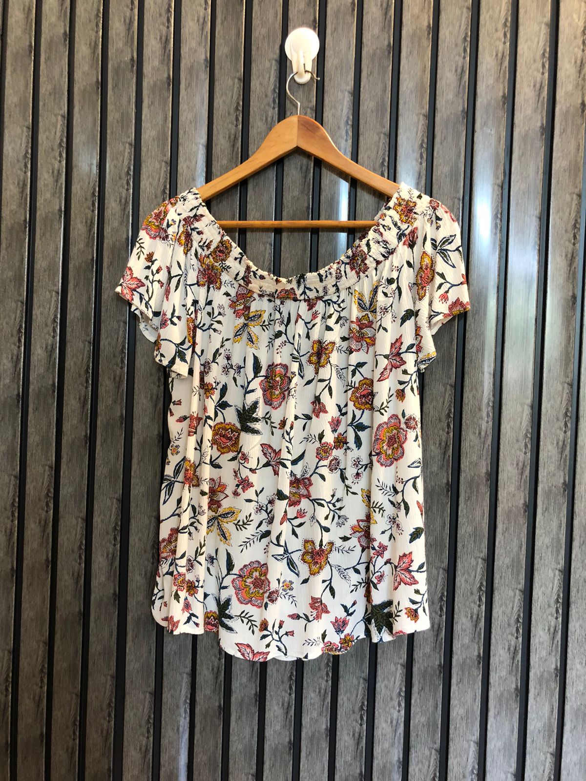 Chest 21  Lenght 24  Fabric cotton Women's Everyday Wear Half Sleeve Top
