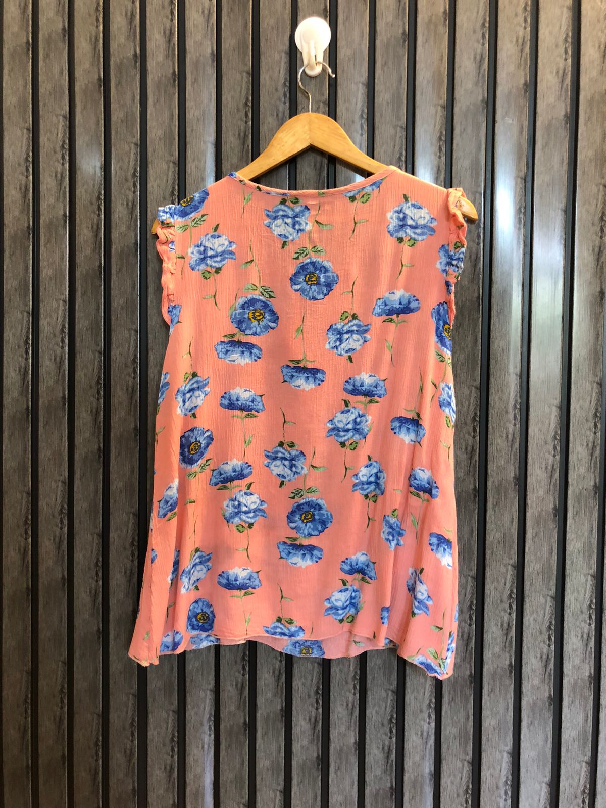 Chest 21  Lenght 24  Fabric cotton Stylish Ladies Half Sleeve Fashion Top