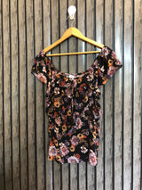Chest 21  Lenght 19  Fabric linen Stylish Women's Half Sleeve Top for Everyday Fashion