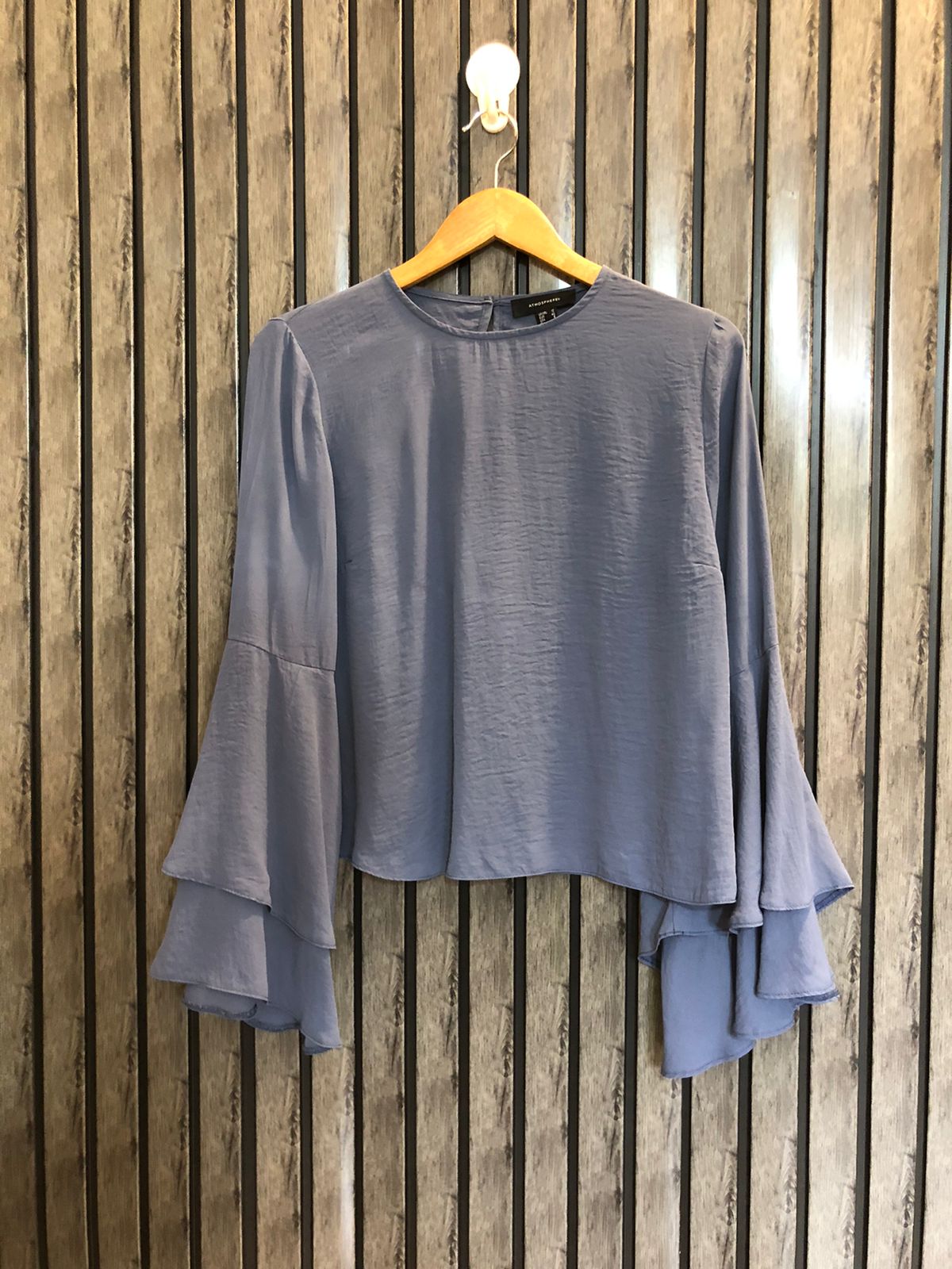 Chest 18  Lenght 18  Fabric chiffon Western Branded Women's Full Sleeve Casual Top