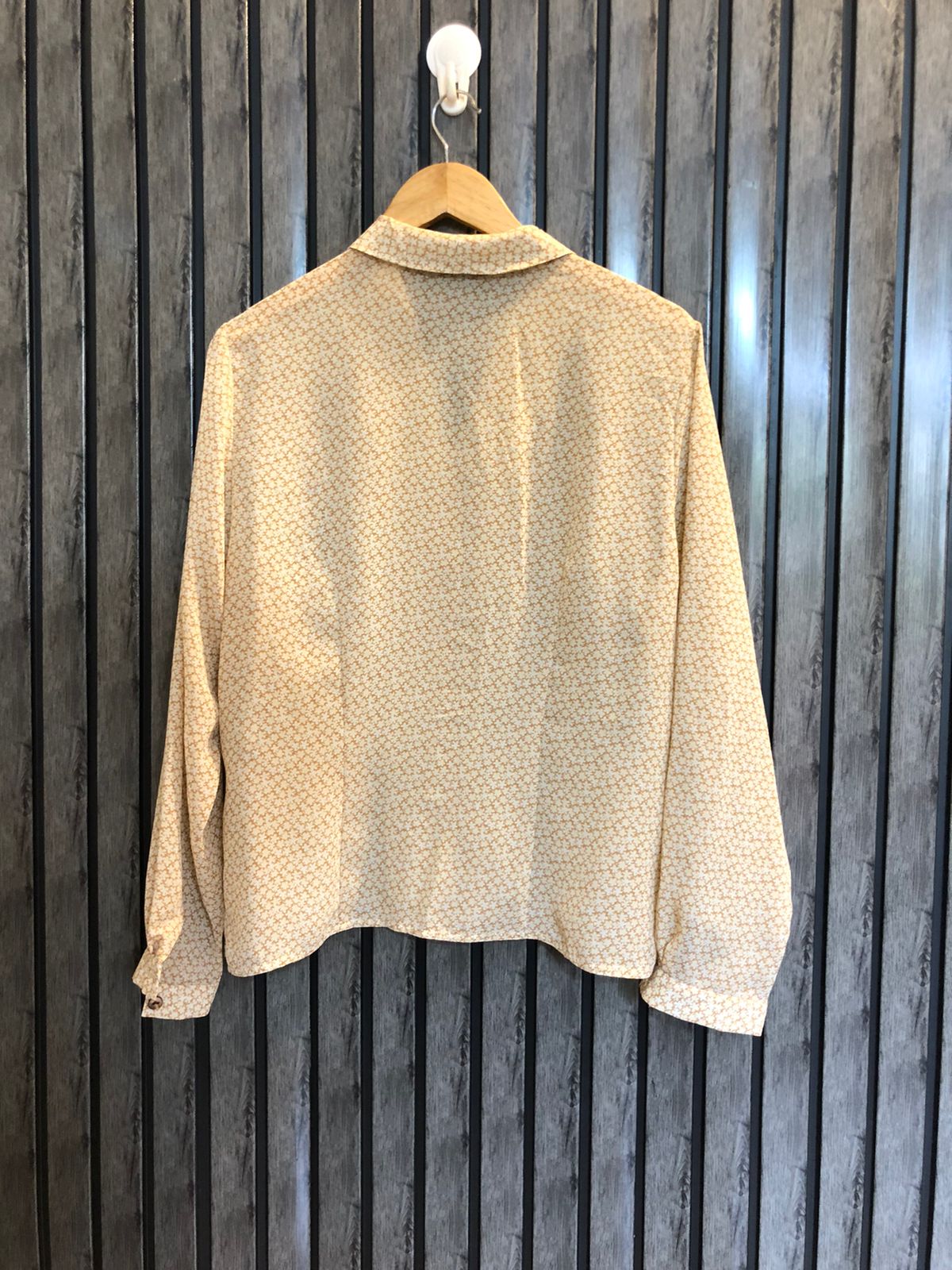 Chest 19  Lenght 22  Fabric chiffon Women's Western Fashion Full Sleeve Top