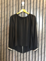 Chest 17  Lenght 20 to 23  Fabric chiffon Designer Western Full Sleeve Women's Top