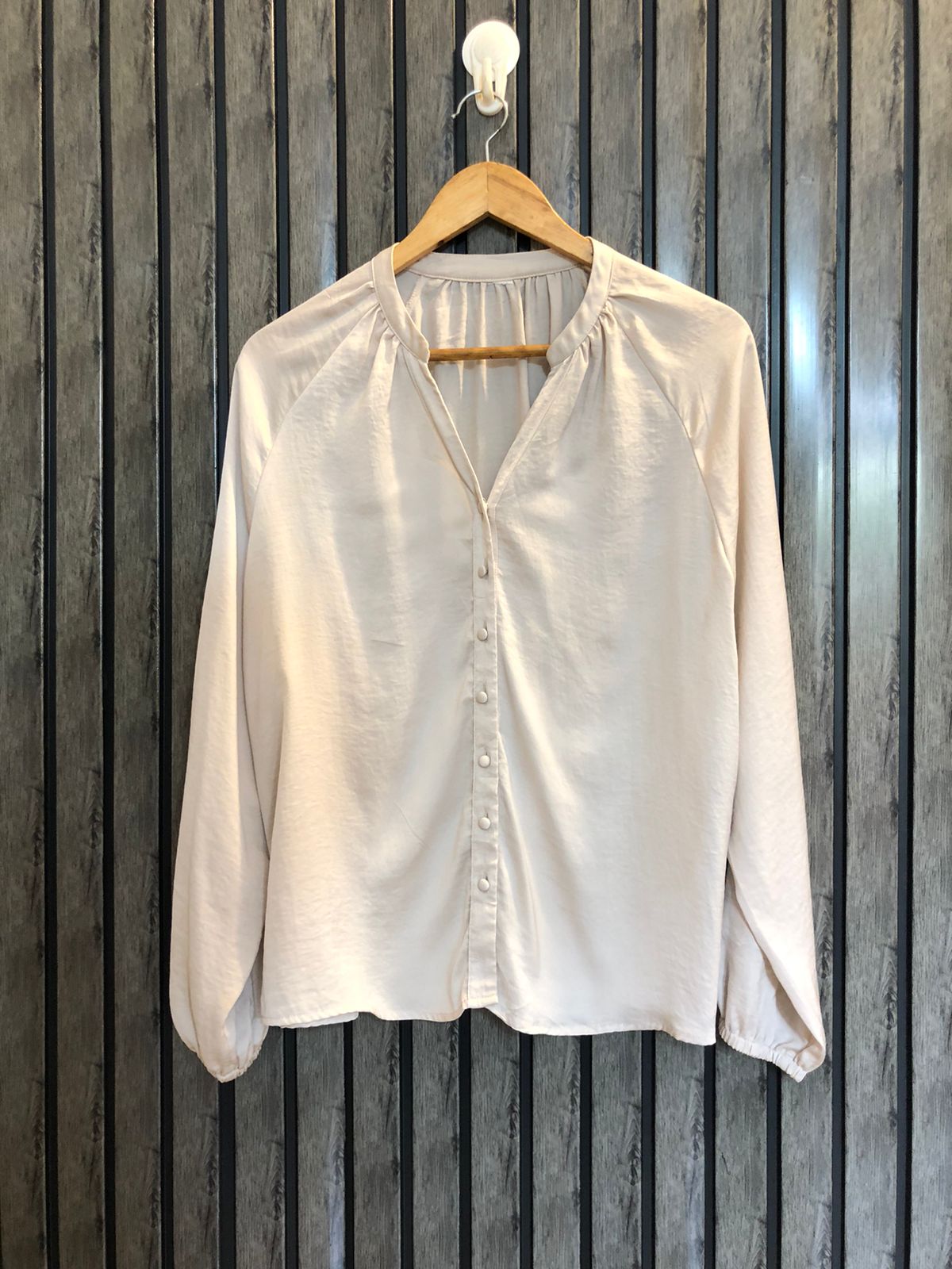 Chest 20  Lenght 23  Fabric silk Elegant Branded Full Sleeve Ladies Top
