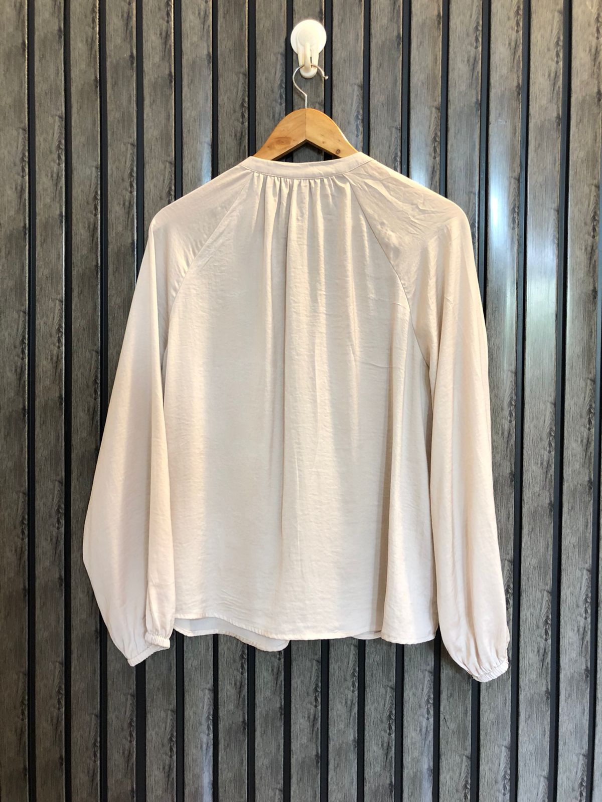 Chest 20  Lenght 23  Fabric silk Elegant Branded Full Sleeve Ladies Top