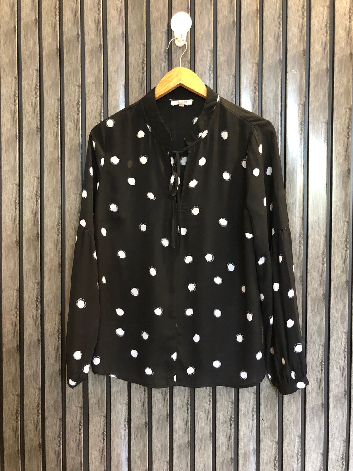 Chest 18  Lenght 23  Fabric chiffon Modern Long Sleeve Western Top for Women