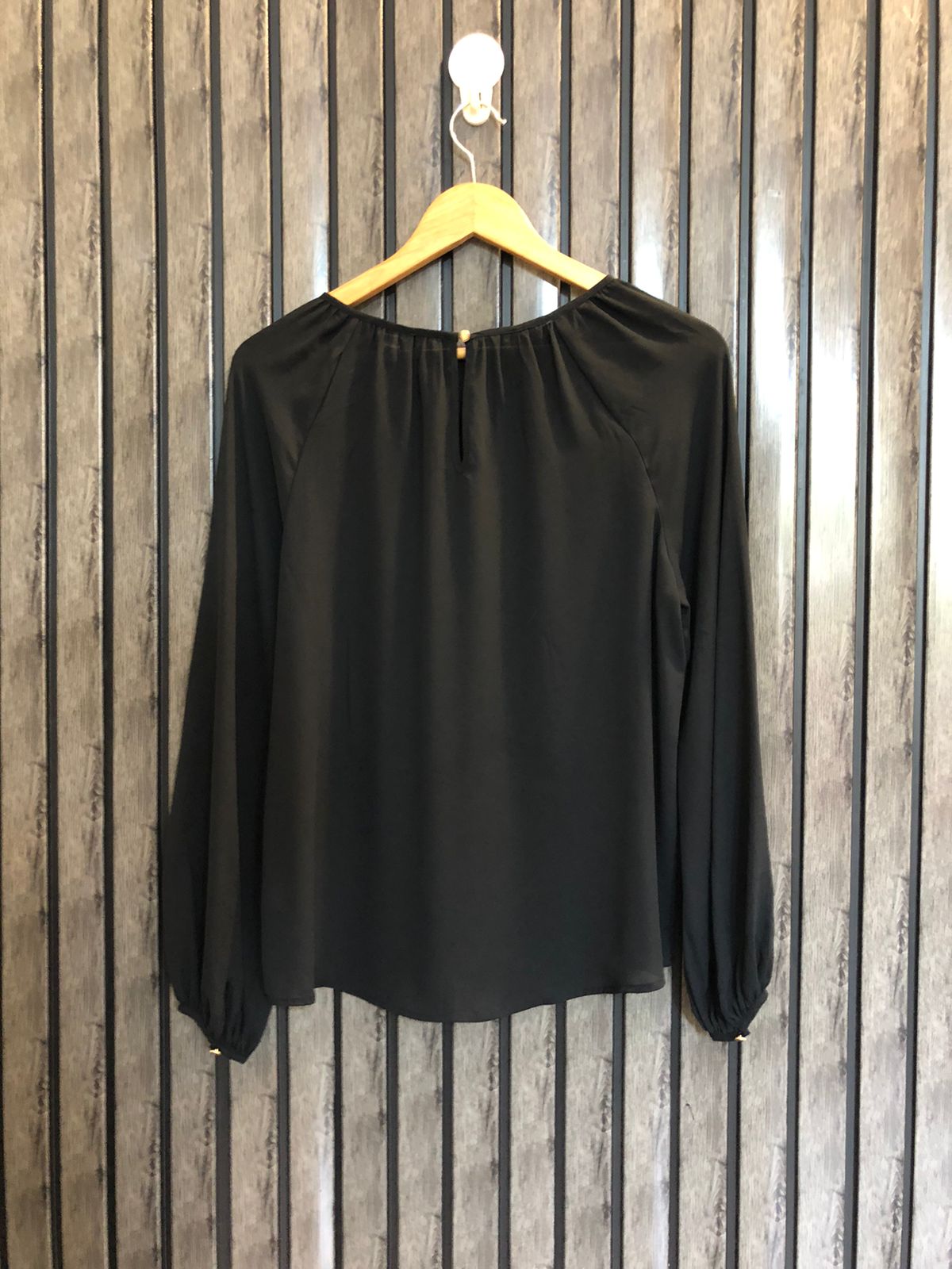 Chest 19  Lenght 23  Fabric chiffon Branded Casual Full Sleeve Top for Women