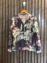 Chest 18  Lenght 23  Fabric Linen Stylish Branded Long Sleeve Ladies Top