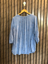Chest 21  Lenght 25 To 26  Fabric Cotton Silk Women's Premium Casual Wear Top