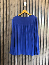 Chest 21  Lenght 27  Fabric Cotton Elegant Western Casual Ladies Top