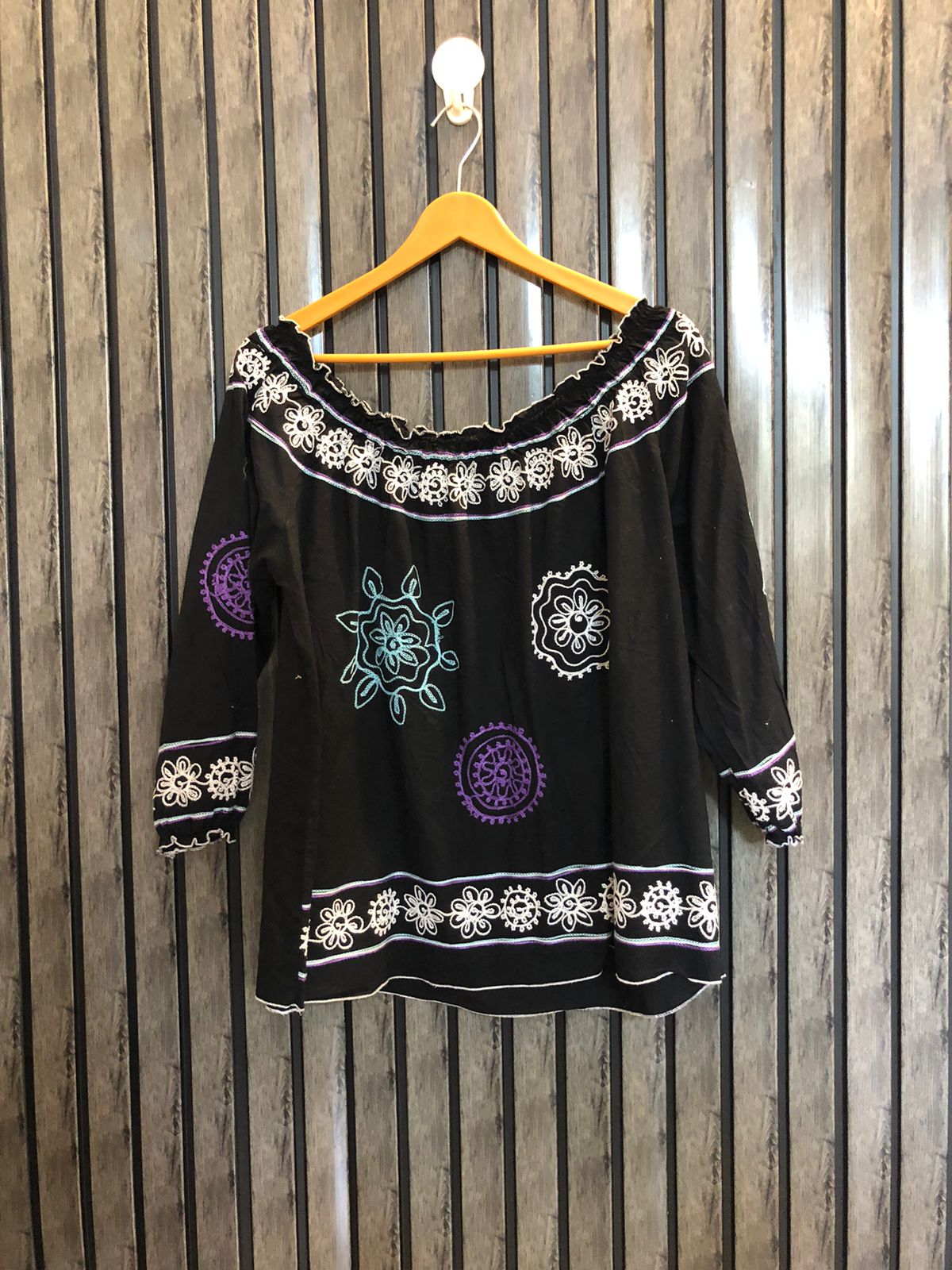 Chest 22  Lenght 22  Fabric Cotton Women's Soft Fabric Western Top