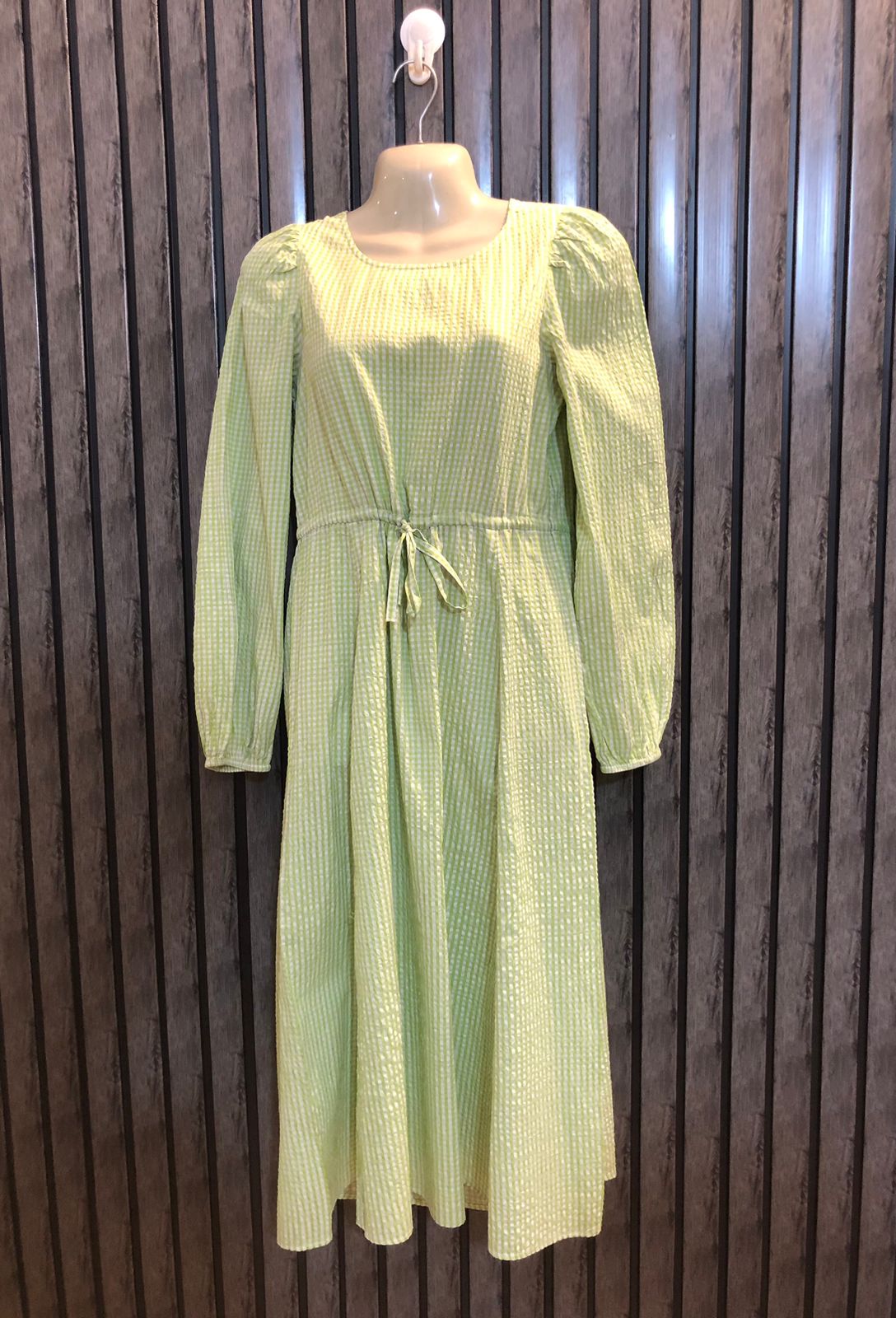 Chest 16  Lenght 42  Fabric cotton silk Women's Designer Party Wear Maxi Dress