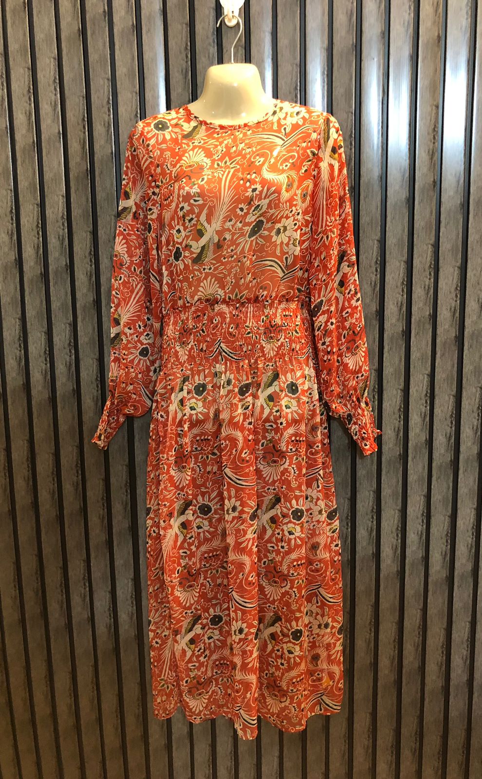 Chest 17  Lenght 46  Fabric chiffon Trendy Long Maxi Dress for Special Events