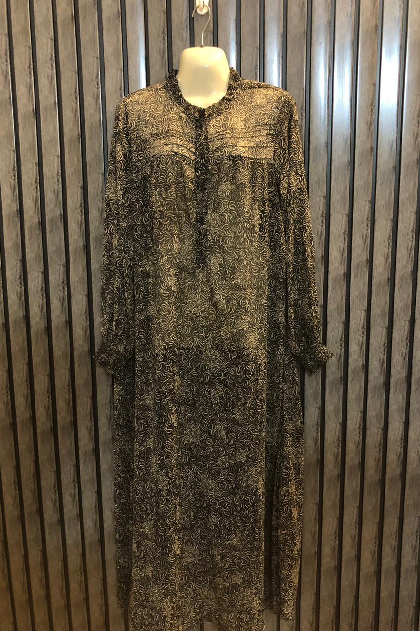 Chest 20  Lenght 51  Fabric chiffon Premium Fashion Party Wear Maxi Dress