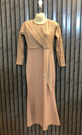 Chest 16  Lenght 45  Fabric silk Stylish Party Ready Long Maxi Dress