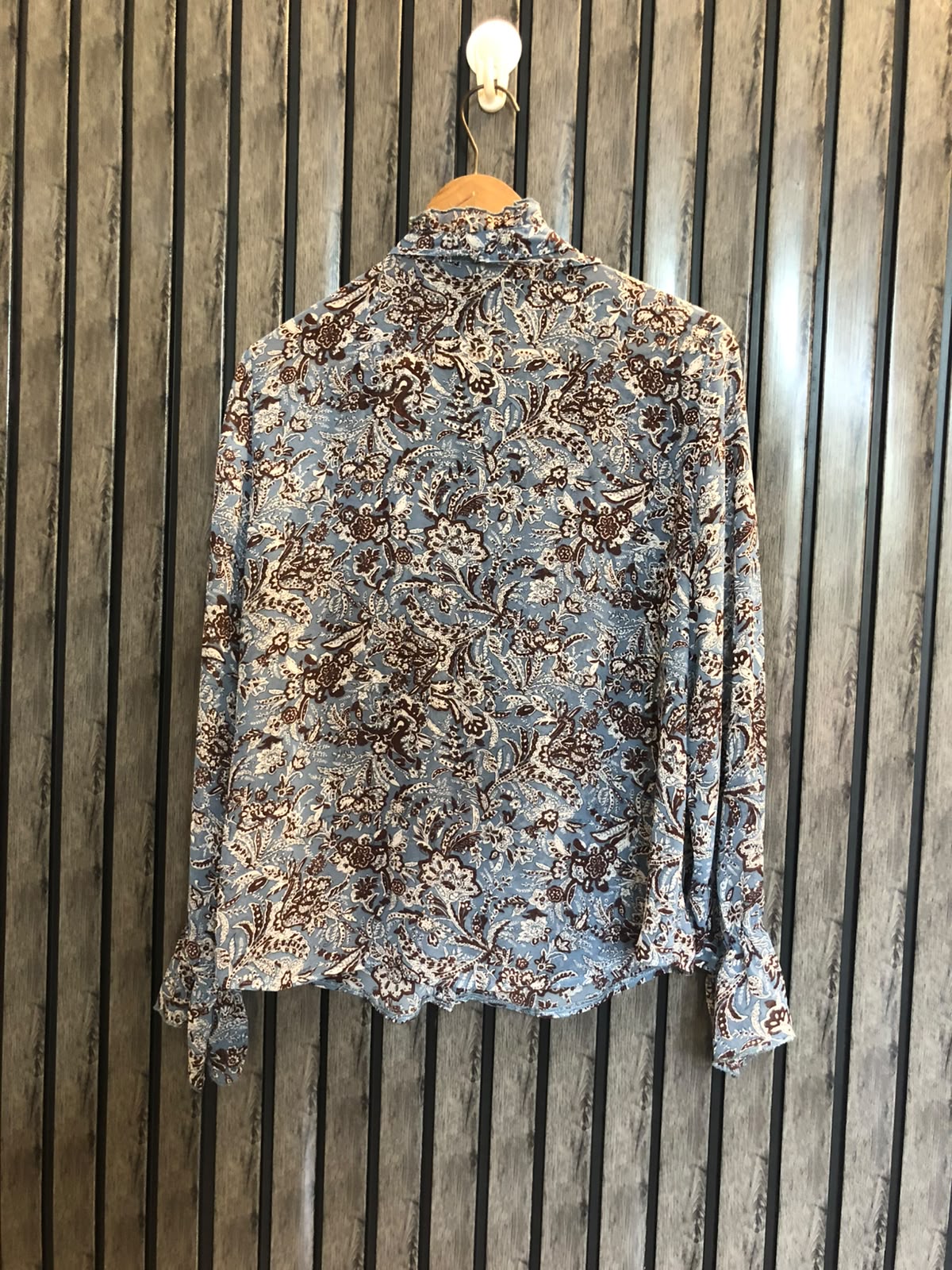 Chest 19  Length 23  Fabric Chiffon Trendy Ladies Western Top