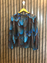 Chest 20  Length 23  Fabric Chiffon Premium Quality Western Top