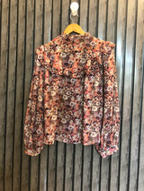 Chest 20  Length 22  Fabric Chiffon New Arrival Western Top