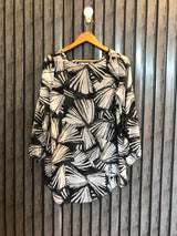 Chest 17  Length 28  Fabric Chiffon Modern Ladies Full Sleeve Top