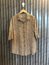 Chest 21  Length 30  Fabric Chiffon Elegant Western Fashion Top