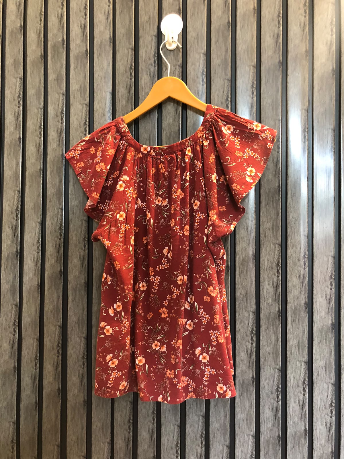 Chest 20  Length 20  Fabric linen Womens Western Fashion Top
