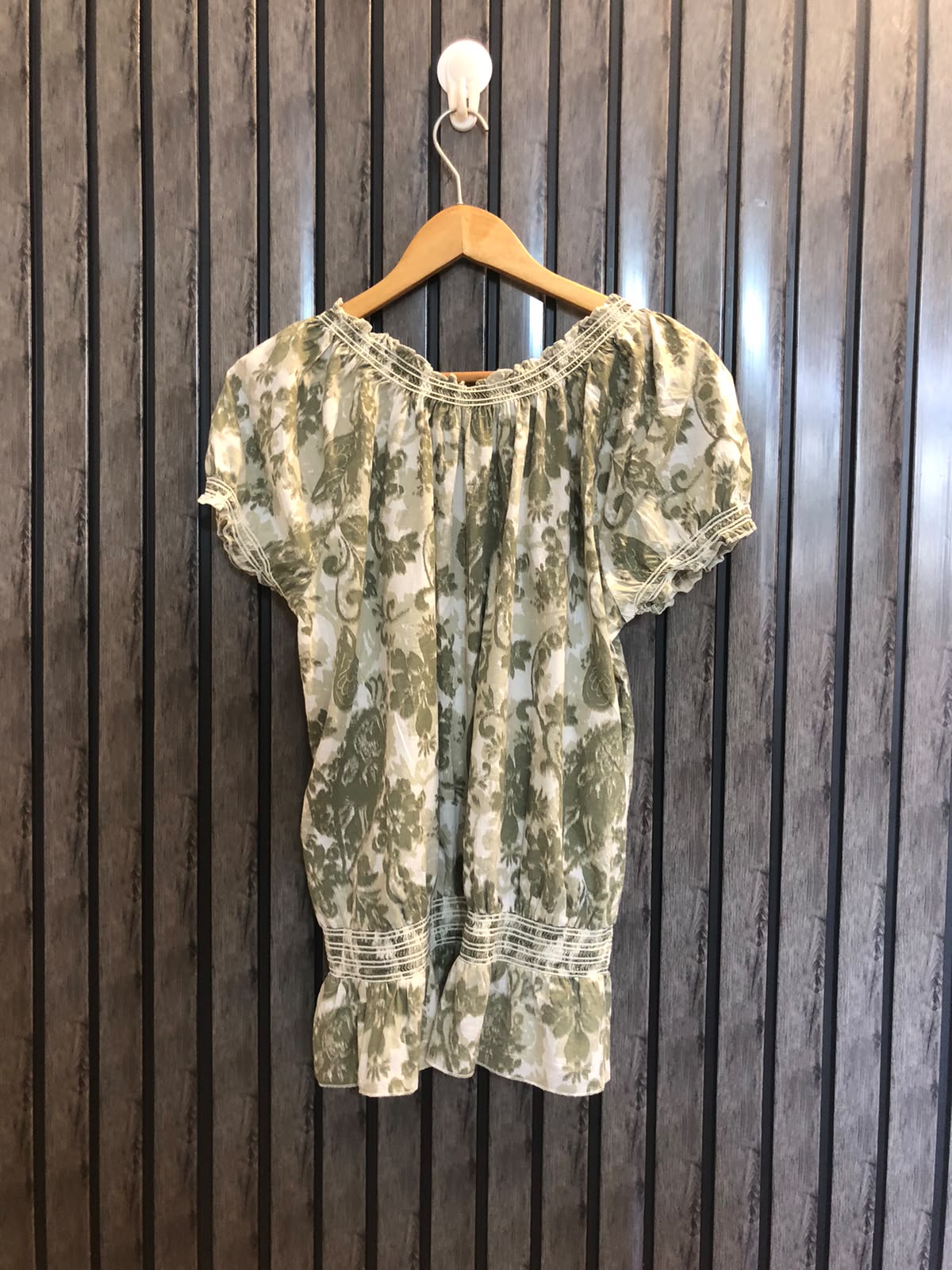 Chest 21  Lenght 25  Fabric cotton Half Sleeve Womens Wear Top
