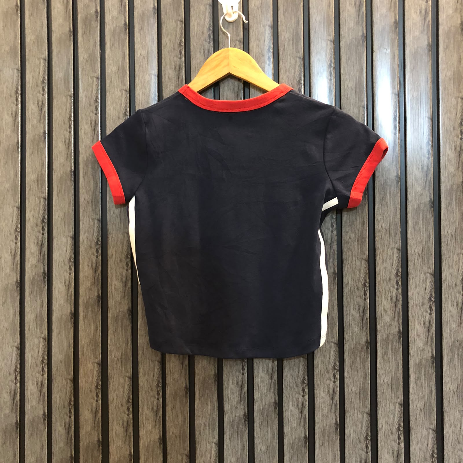Chest 17  Length 16  Fabric Jersey Crop Top for Girls