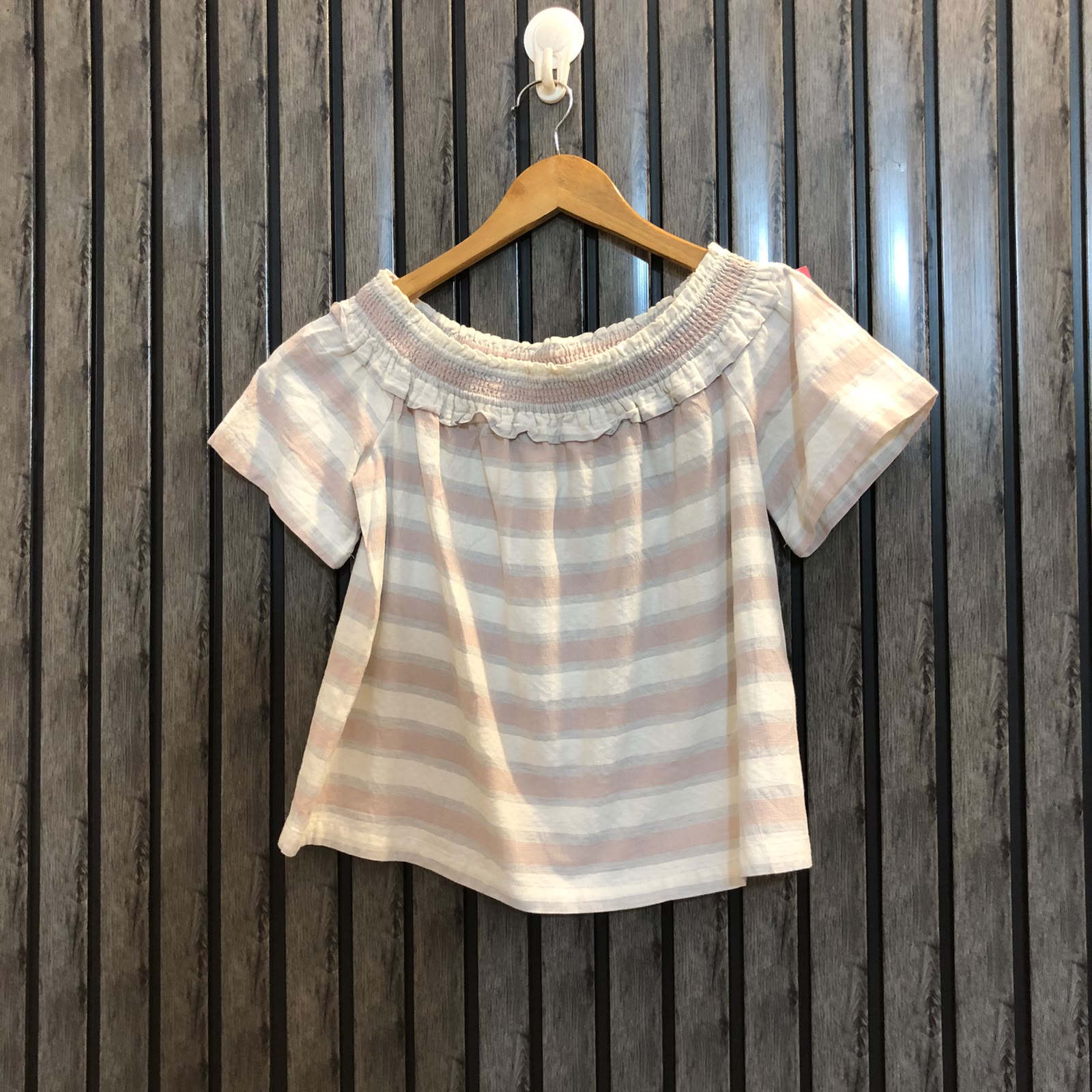 Chest 17  Length 15  Fabric Cotton Crop Top for Ladies