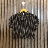 Chest 17  Length 14  Fabric Linen Ladies New Crop Top