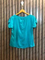 Chest 17  Length 19 To 21  Fabric Linen Womens Collection Crop Top