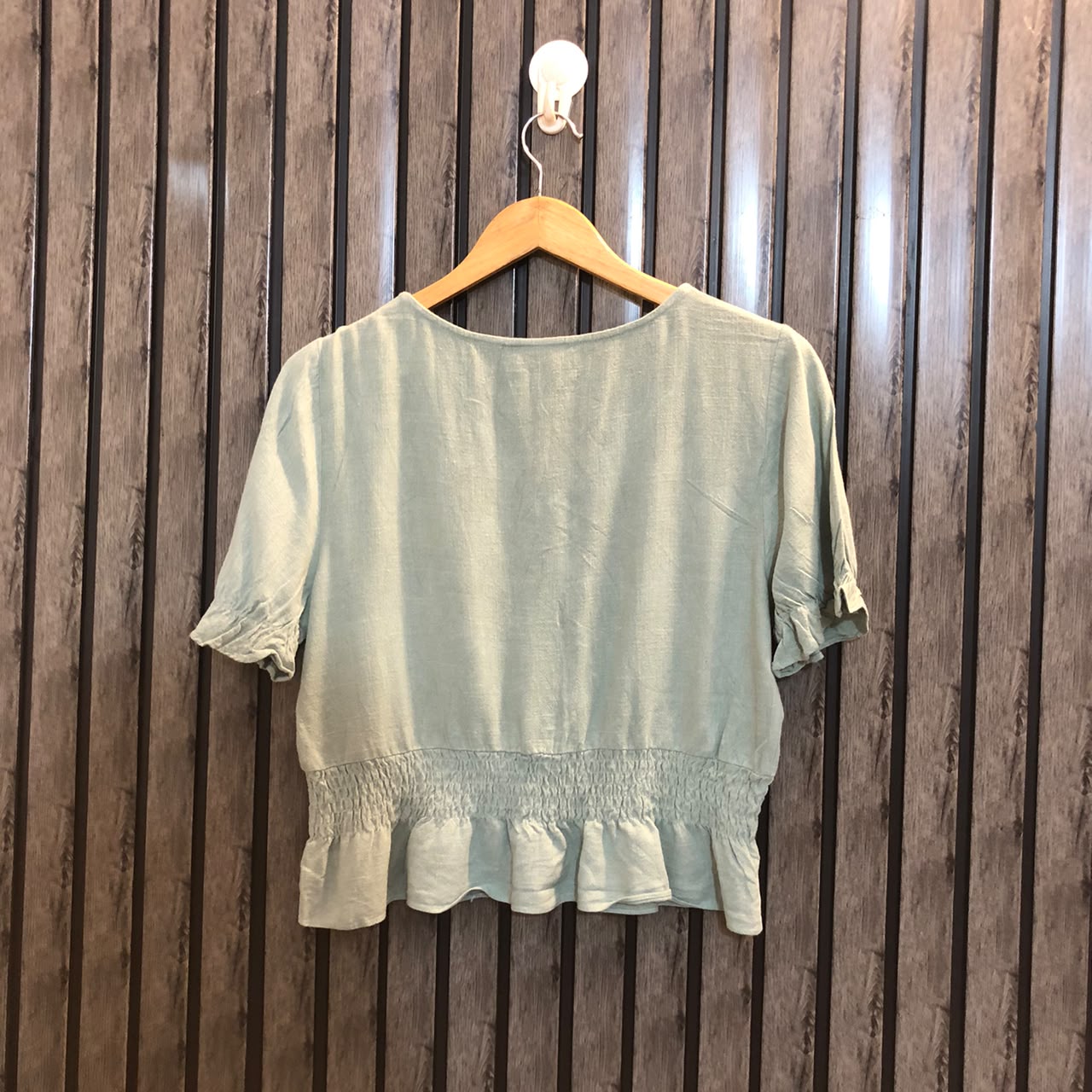 Chest 18  Length 18  Fabric Cotton Womens Premium Crop Top