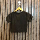 Chest 17  Length 13  Fabric Jersey Ladies Classic Crop Top