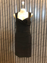 Chest 18  Length 37  Fabric Silk Jersey Western Branded Women's Party Wear Mini Dress