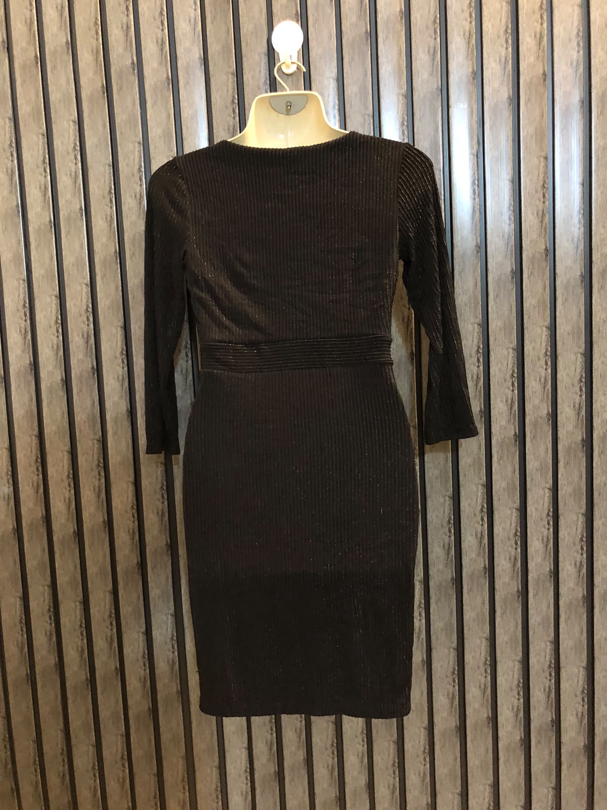 Chest 18  Length 30  Fabric Silk Jersey Designer Women's Party Wear Short Dress