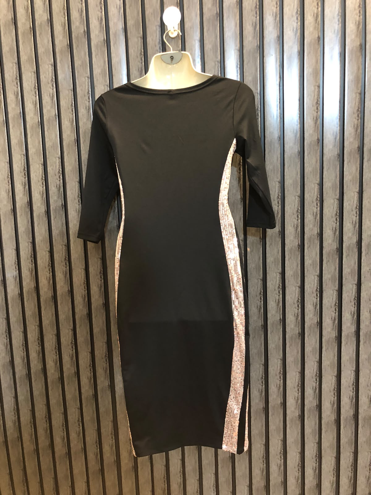 Chest 17  Length 36  Fabric Silk Jersey Luxury Branded Women's Mini Dress