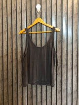 Chest 20  Lenght 22  Fabric cotton Trendy Western Sleeveless Tops for Women