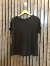 Chest 21  Lenght 23 The Western Branded Casual T-Shirt For Women