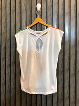 Chest 20  Lenght 22 The Western Branded Women’s Casual T-Shirt Hub