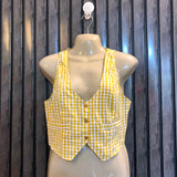 Chest 18  Lenght 16  Fabric cotton silk Trendy Crop Tops for Women