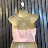 Chest medium  Lenght 13  Fabric silk jersey Chic Western Crop Tops