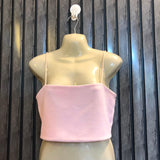 Chest medium  Lenght 13  Fabric silk jersey Chic Western Crop Tops