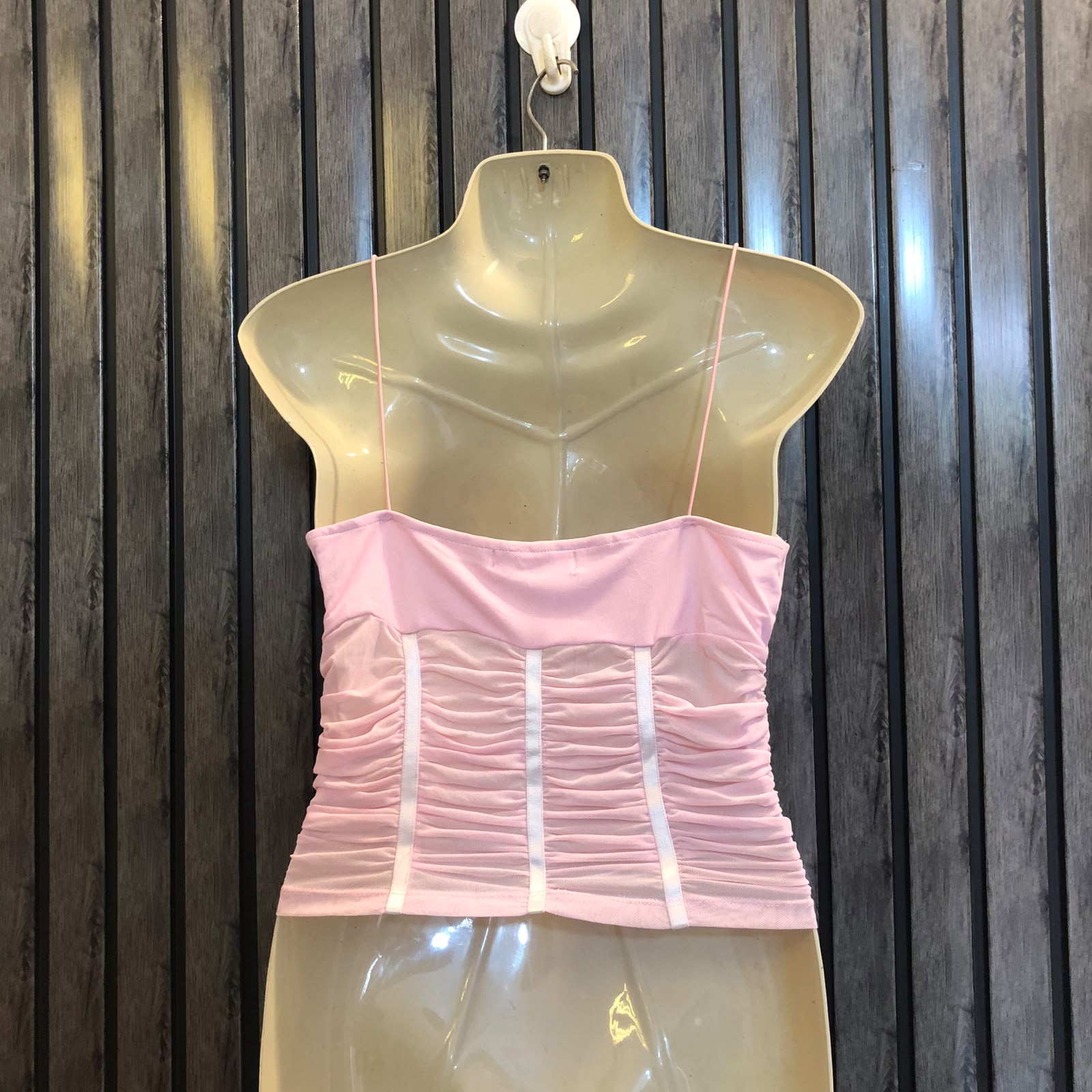 Chest small  Lenght 15  Fabric net Fashion Forward Crop Tops