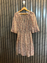 Chest 20  Lenght 34  Fabric chiffon Trendy Women's Long Tops
