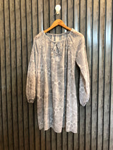 Chest 21  Lenght 33  Fabric chiffon  Fashion Long Tops for Women