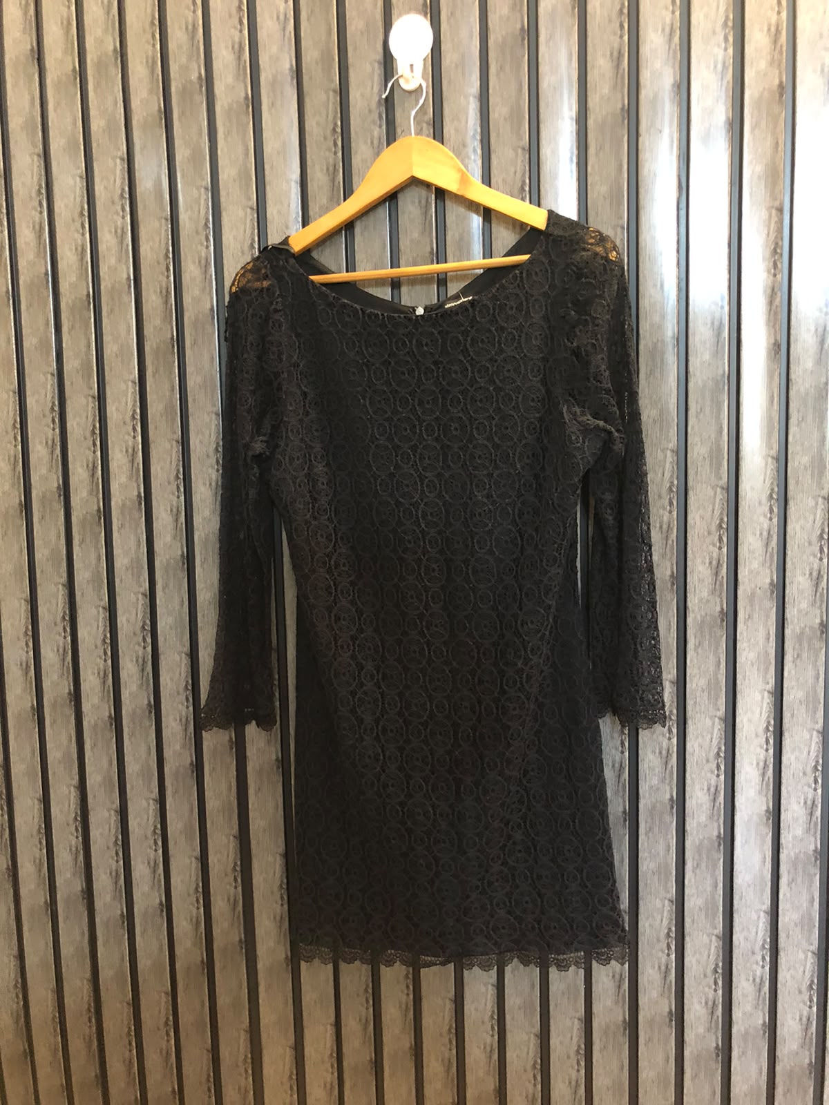 Chest 19  Lenght 32  Fabric net Modern Women's Long Tops