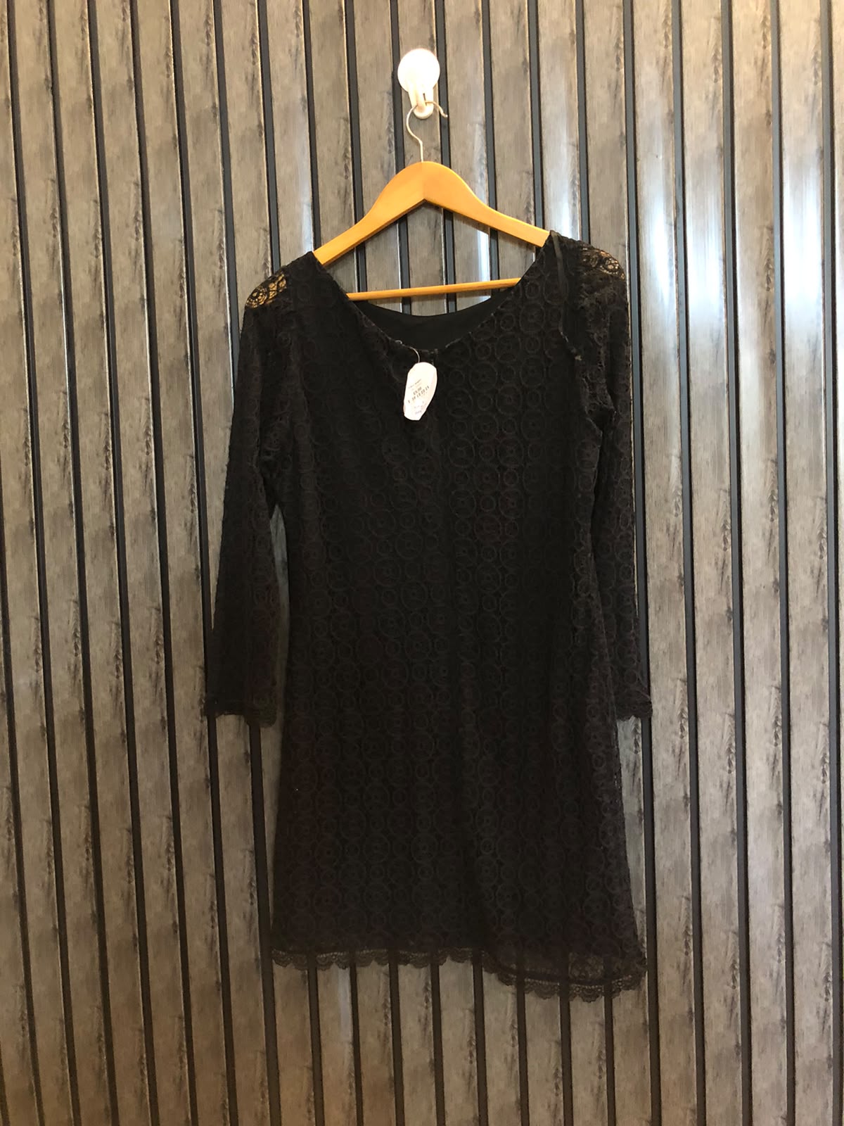 Chest 19  Lenght 32  Fabric net Modern Women's Long Tops