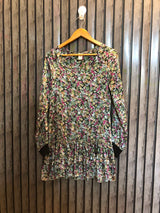 Chest 17  Lenght 30 to 31  Fabric silk Women's Long Tunic Tops