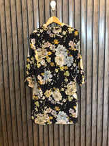 Chest 17  Lenght 33  Fabric silk Western Fashion Long Tops