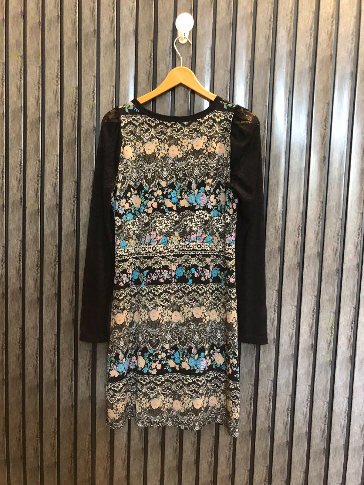 Chest 17  Lenght 34  Fabric silk jersey Comfortable Women's Long Tops